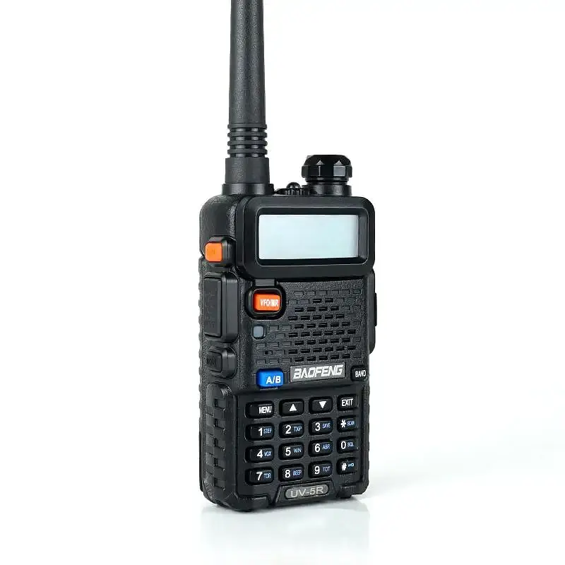 Портативна Рація + Гарнітура Baofeng UV-5R 5W дводіапазонна VHF136-174/UHF400-520 МГц (18835)