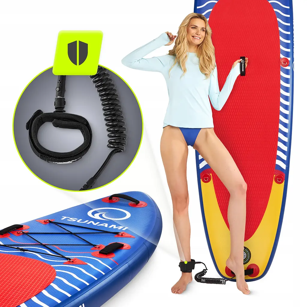 Надувна SUP дошка TSUNAMI 350 см з веслом Wave T04 (P-5907739314239) - фото 10
