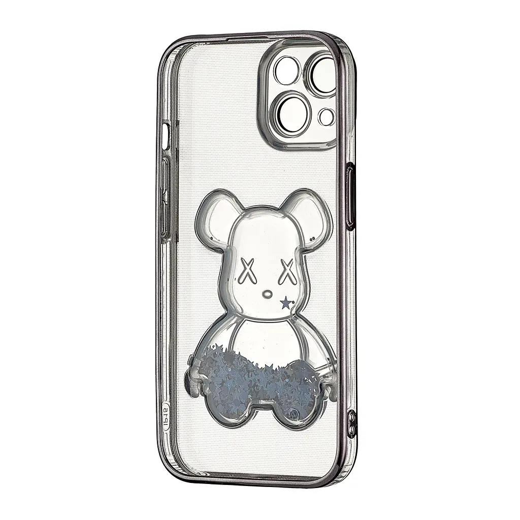 Чохол Shining Bear Case Protected Camera iPhone 15 Black - фото 3