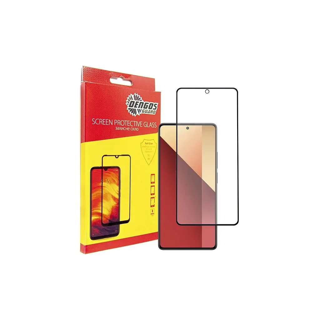 Чохол до мобільного телефона Dengos Kit for Xiaomi Redmi Note 13 Pro 4G case + glass (Purple) (DG-KM-64) - фото 4