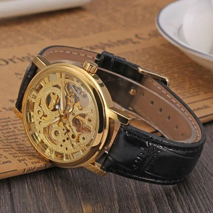 Мужские наручные часы Winner Gold - фото 6