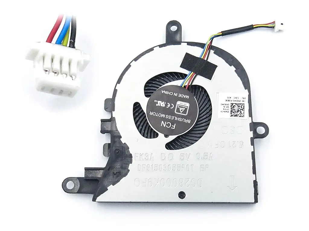 Вентилятор (кулер) для Dell Latitude 3590, L3590, E3590, Inspiron 15, 5570 5575, 3580 3590 3593 3793 3780, Vostro 3580 3581 (DC28000K9FO, DFS1503055P0T FK3A) Оригінал PRC - фото 2