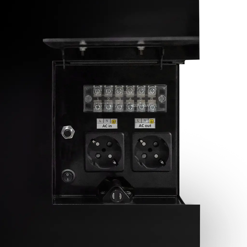 Система резервного питания LP AutonoXiaomic Power FW 2500W (АКБ 7200Wh) Черный мат - фото 5