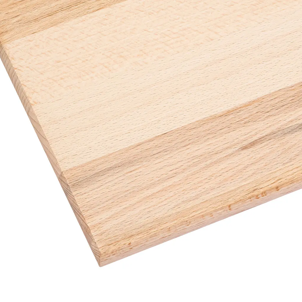 Дошка кухонна обробна дерев'яна з бука 35х50 см, Wood&Steel Бежевий 86369 - фото 7