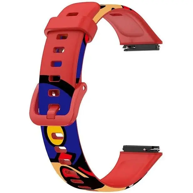 Силиконовый ремешок Becover Modern Style для Huawei Band 7/Honor Band 7 Mario (709453) - фото 3