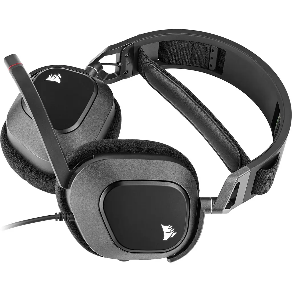 Ігрові навушники Corsair HS80 RGB Carbon [CA-9011237] [130613] - фото 4