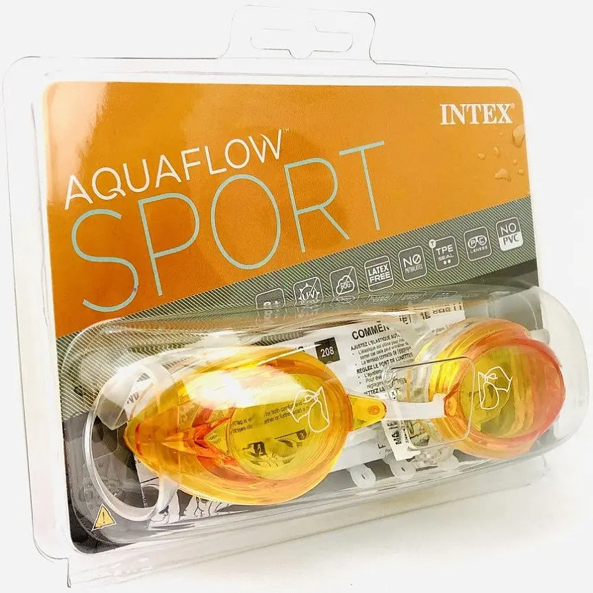 Дитячі окуляри для плавання Intex Aquaflow Sport - фото 4