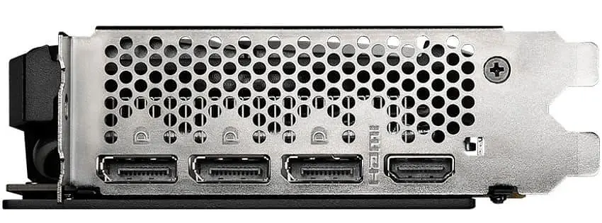 Видеокарта MSI RTX 3060 12Gb Ventus 2X OC LHR (RTX 3060 VENTUS 2X 12G OC) (GDDR6, 192 bit, PCI-E v4.0) FR - фото 4