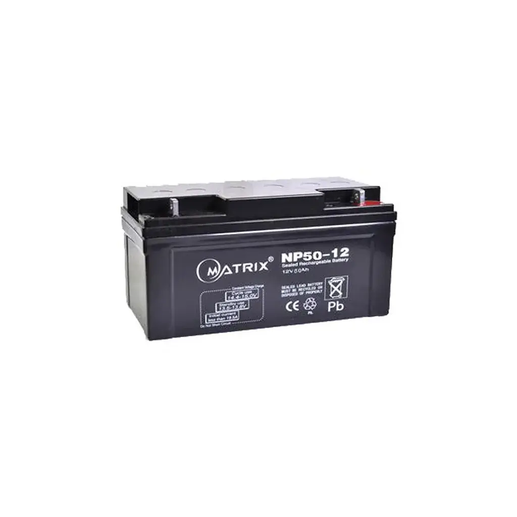 Батарея до ДБЖ Matrix 12V 50AH (NP50-12)