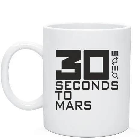 Кружка GeekLand 30 Seconds To Mars TSM.01.003 330 мл белая - фото 2