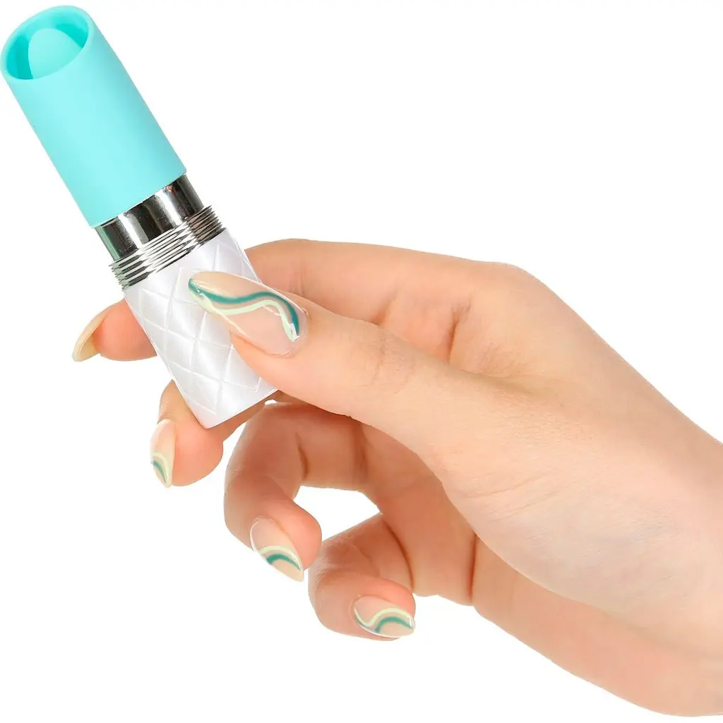 Вібратор Pillow Talk Lusty Luxurious Flickering Massager Teal (SO7752) [108549] - фото 4