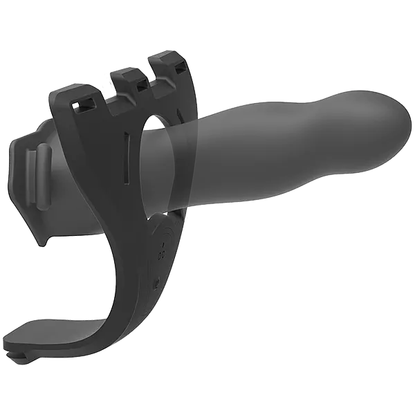 Набір для страпона з вібрацією Doc Johnson Body Extensions BE Naughty Black - фото 4