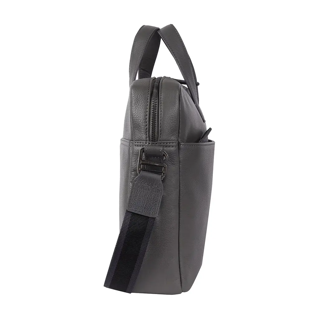 Сумка Brampton London Commandeer Grey (64547 GREY) - фото 6