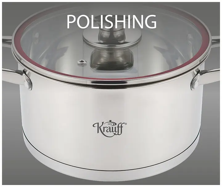 Каструля з кришкою Krauff Prime Chef 26-238-041 24 см 6.1 л срібляста - фото 3