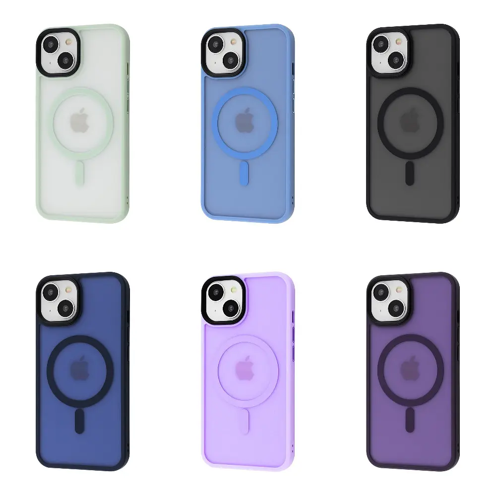 Чохол WAVE Matte Insane Case with Magnetic Ring iPhone 14 в асортименті