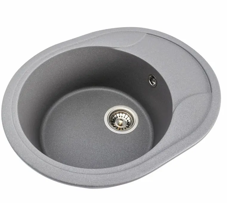 Кухонна мийка VALESO 5847 ONYX матова Сірий мусон (SP000047417) - фото 6