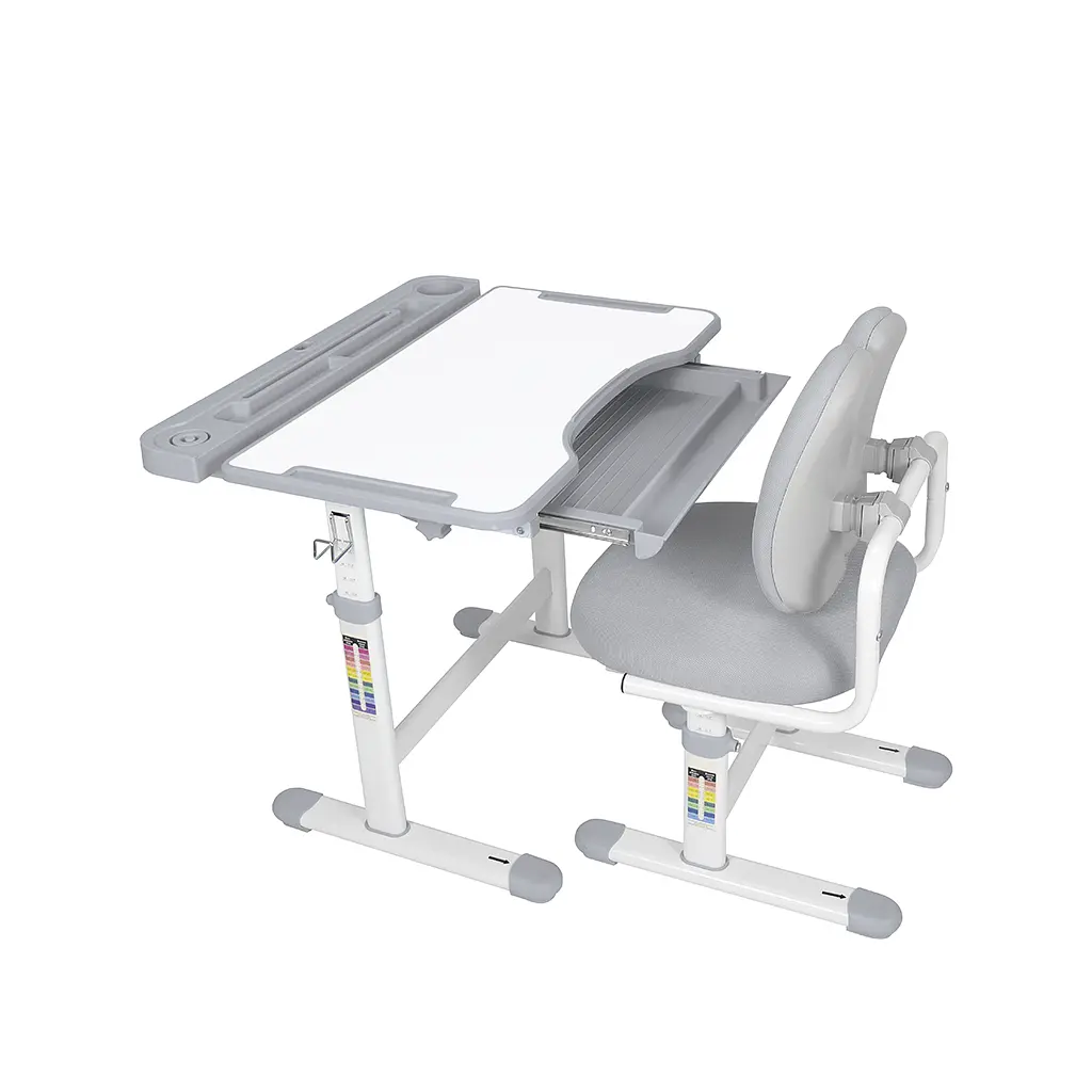 Парта зі стільцем FunDesk Vivo Grey (221892) - фото 9