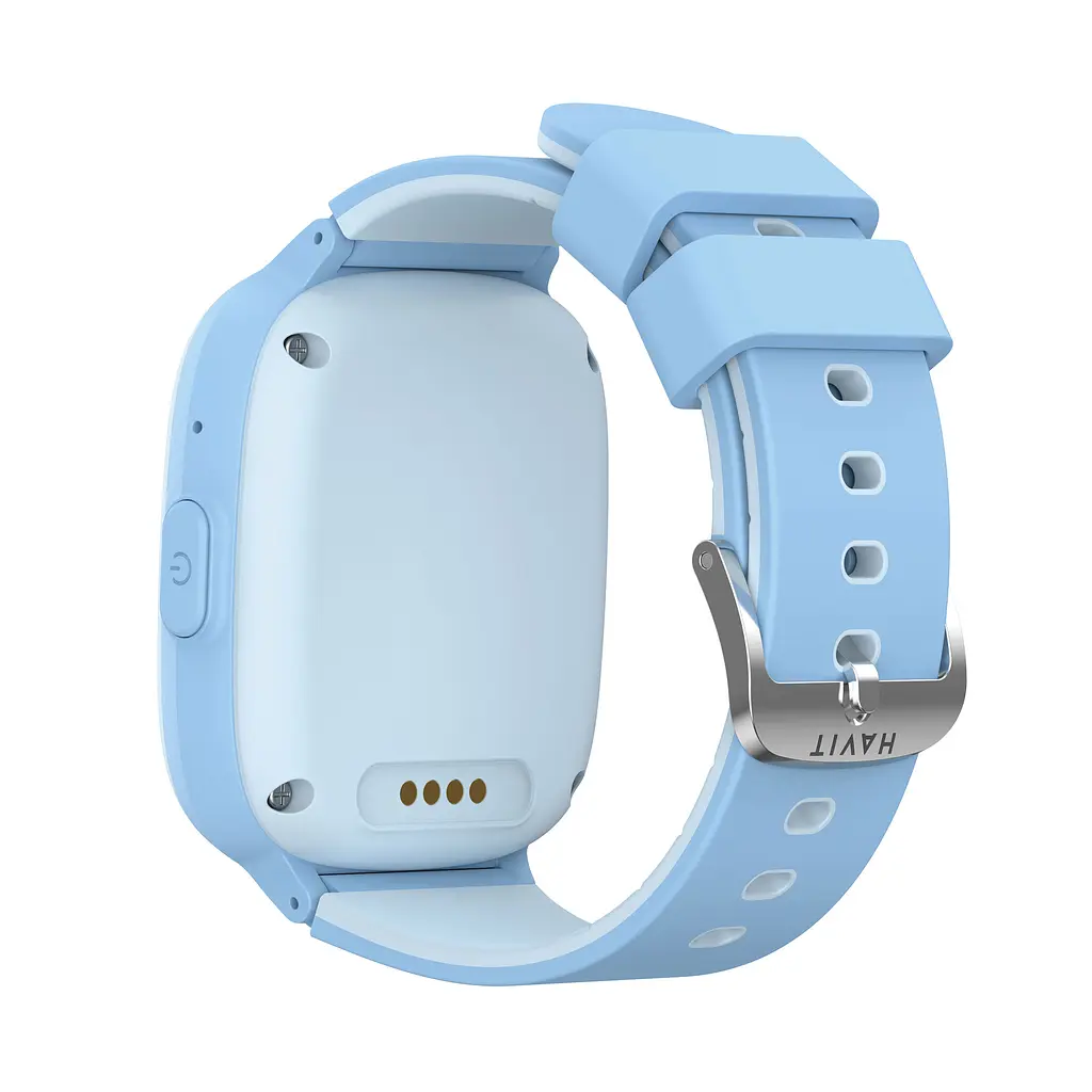 Смарт годинник дитячий HAVIT HV-KW11 IP67, GPS, 4G Blue HAVIT (28228-000) - фото 4