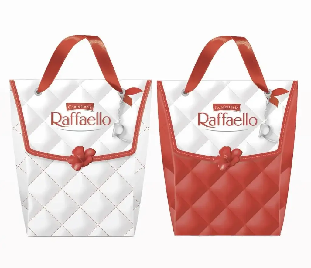 Цукерки Raffaello Confetteria Сумочка 235 г - фото 3