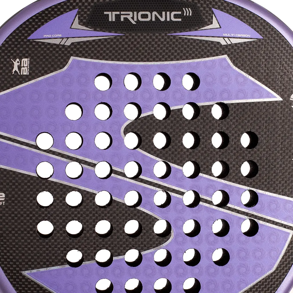 Ракетка для падел тенісу SOFTEE TRIONIC 3K NANO MESH - фото 4