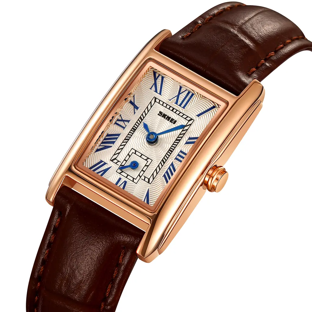 Наручний годинник жіночий 2297RGBN Rose Gold-Brown Skmei acs0030034 - фото 2