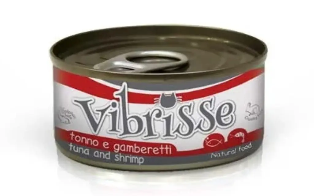 Влажный корм для котов Vibrisse tuna and shrimp тунец и креветки 140 г C1018361