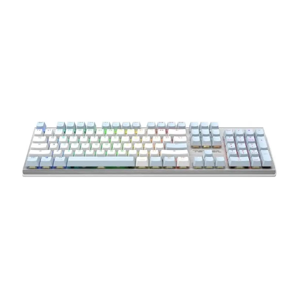 Клавіатура A4Tech FS100 RGB FS Switch USB Icy Blue (4711422004069) - фото 5