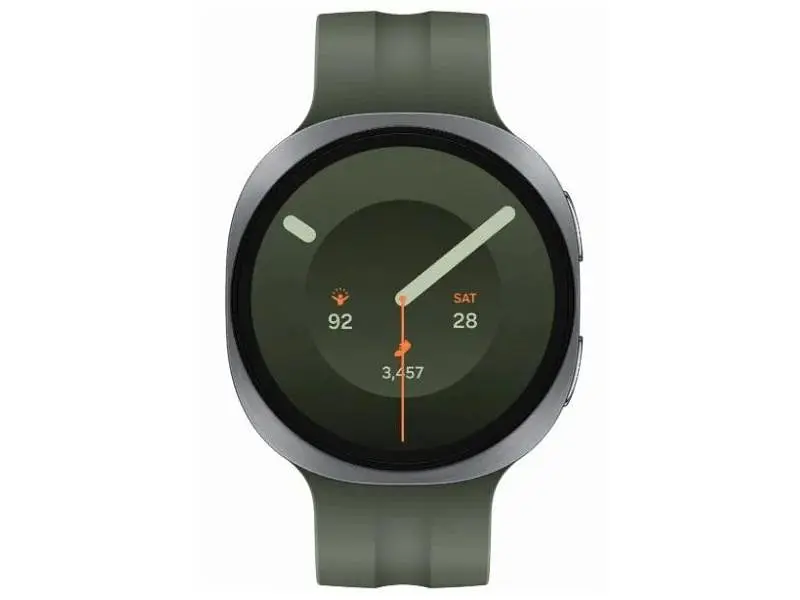 Смарт-годинник Samsung Galaxy Watch9 Silver Bluetooth 44mm Sport Band Olive M/L (SM-L350NZSA) - фото 2