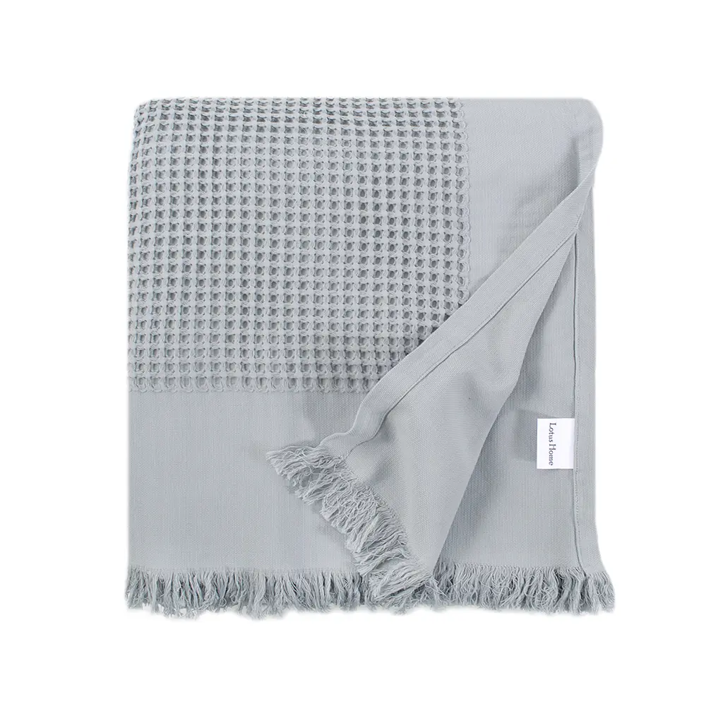 Покрывало Lotus Home - Egi светло-серый 240x260 - фото 3