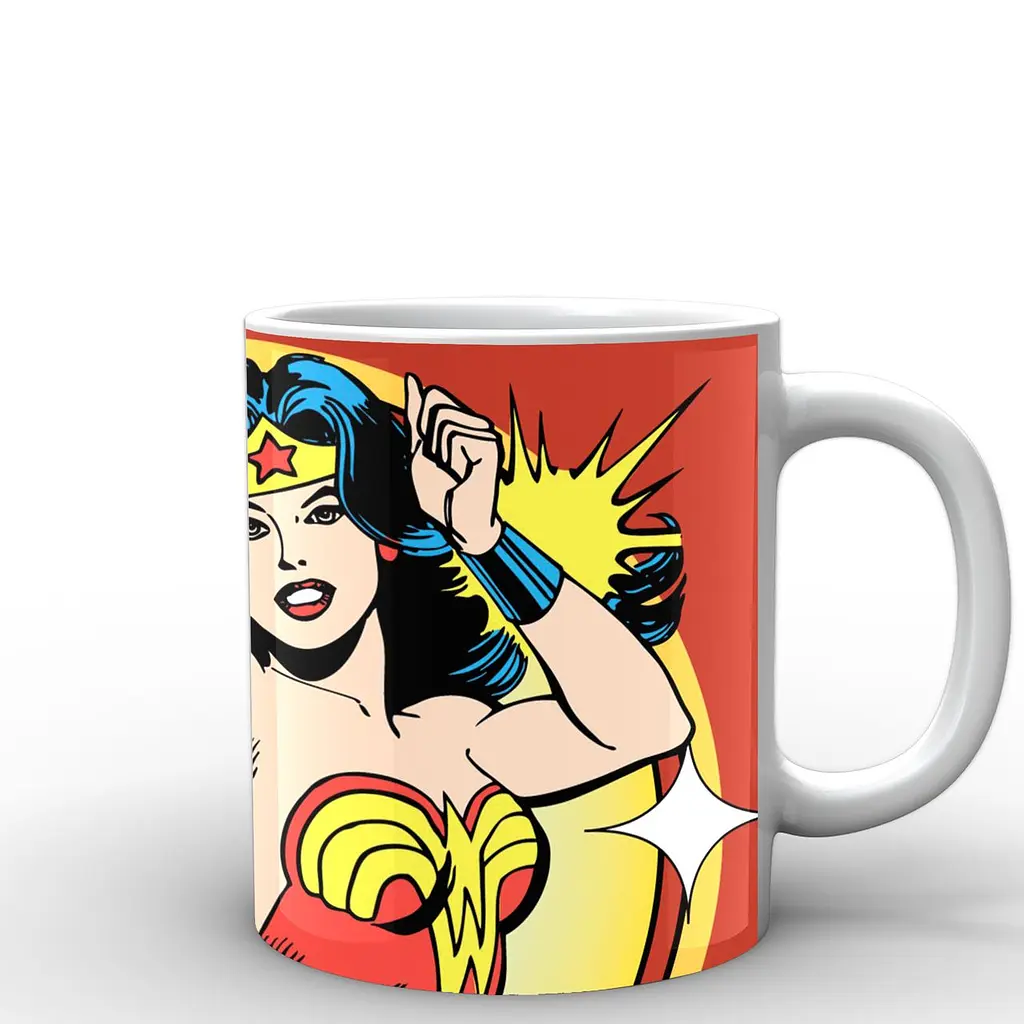 Кухоль GeekLand Чудо-Жінка Wonder Woman комікси WW.02.008 330 мл білий - фото 3