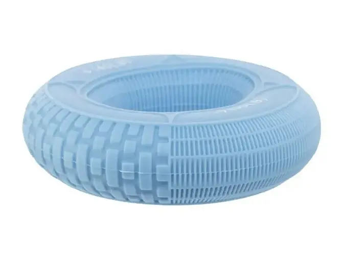 Эспандер кистевой PowerPlay силиконовый PP-4330 Hand Grip Loops Light 13.5-18 кг Голубой (PP_4330_Blue_(13.5-18kg)) - фото 3
