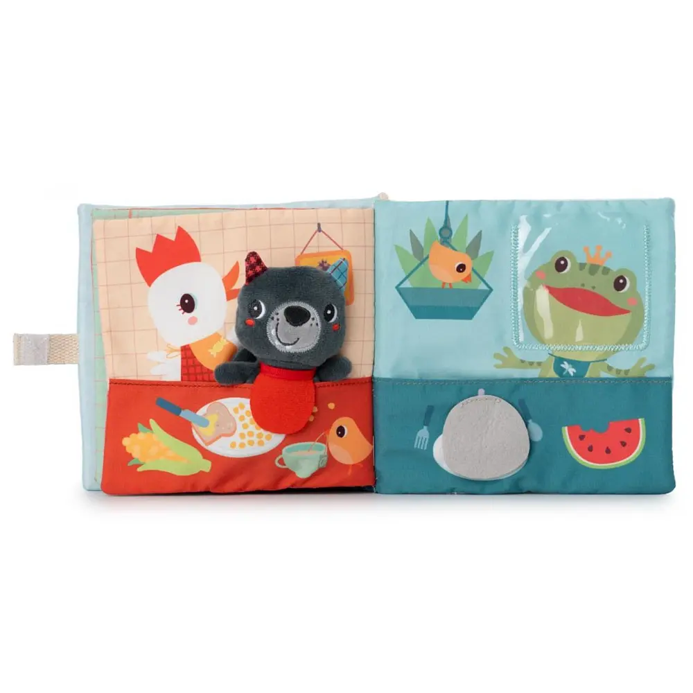 Развивающая мягкая книга Lilliputiens Вкусного, Луи (83535) - фото 5