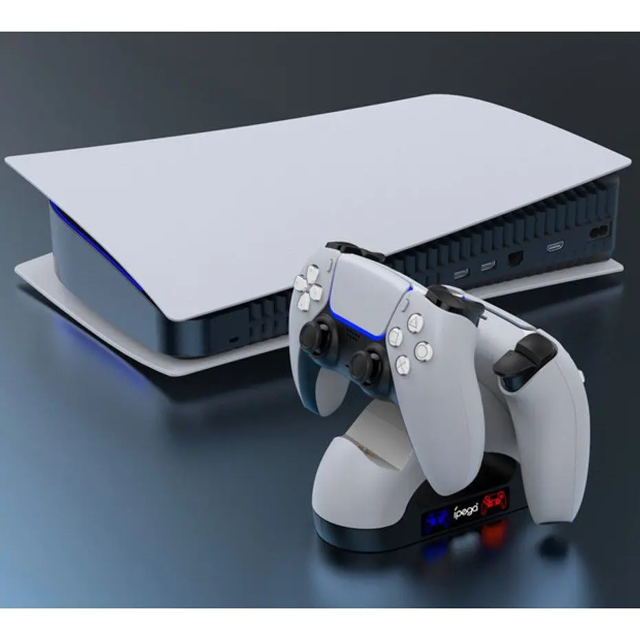 Заряджання для джойстиків PS5 DualSense — зарядна станція IpegaAL5008 - фото 7