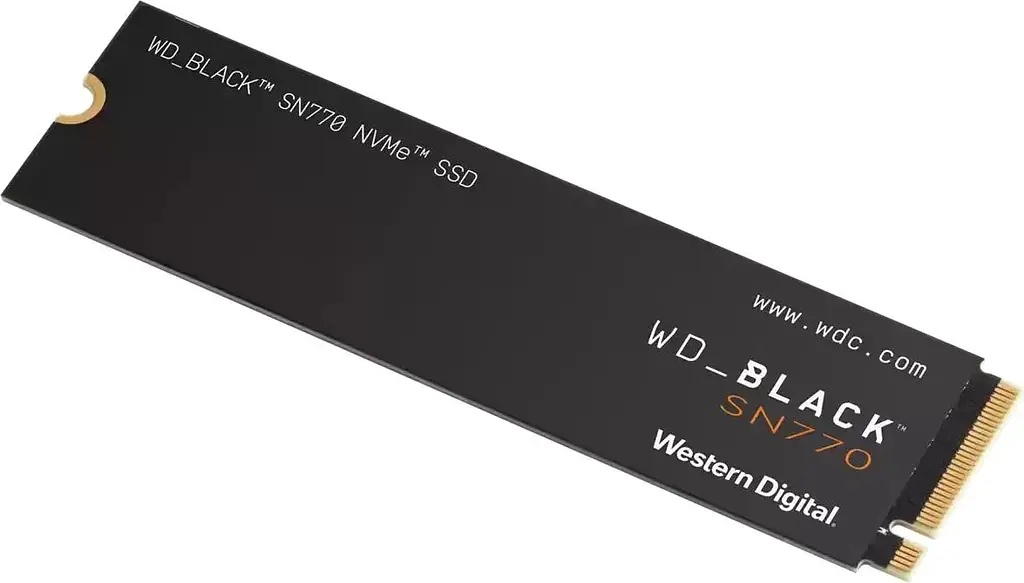 SSD накопитель WD Black SN770 1 TB M.2 NVMe 3D TLC 5150/4900 MB/s (WDS100T3X0E) - фото 3