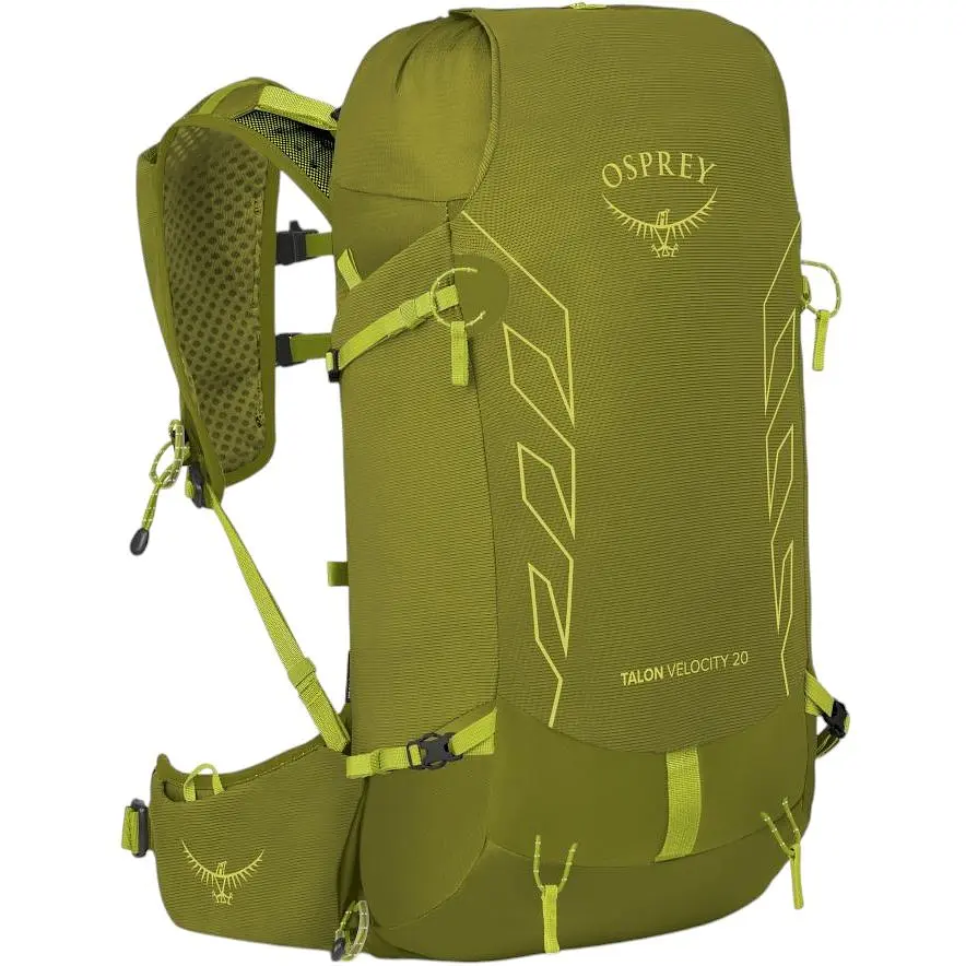 Рюкзак Osprey Talon Velocity 20 L/XL зеленый - фото 2
