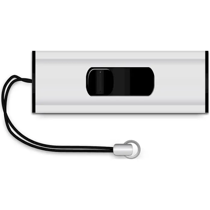 Флеш-накопичувач MediaRange 32GB USB flash drive USB 3.0 black/silver (MR916) - фото 4