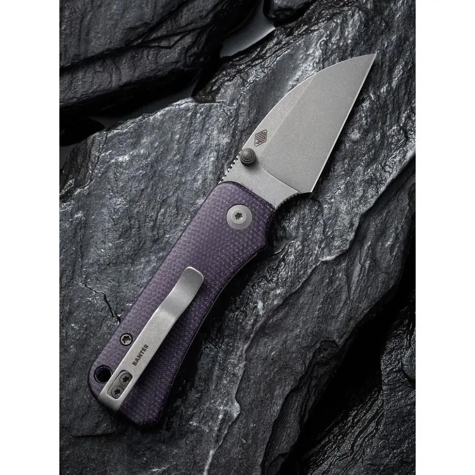 Ніж Civivi Baby Banter Wharncliffe Violet Micarta (C19068SC-2) - фото 11