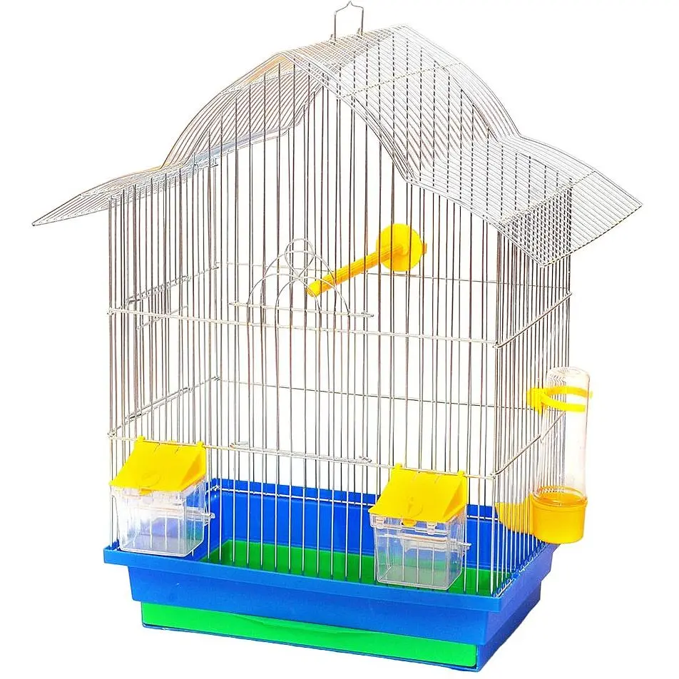 Клетка для птиц Лори Мальва 33х23х45 см в ассортименте - фото 4