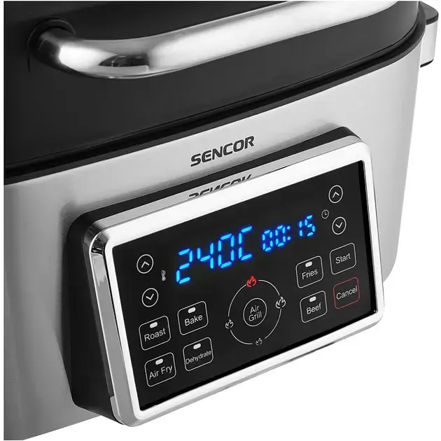 Мультипіч Sencor Vita 1660 Вт сіро-чорна (SBG8900SS) - фото 5