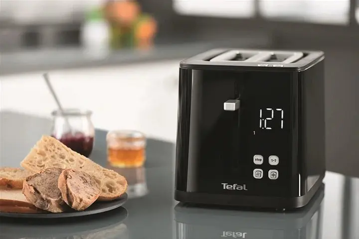 Тостер Tefal Digital 850 Вт LED дисплей чорний (TT640810) - фото 8