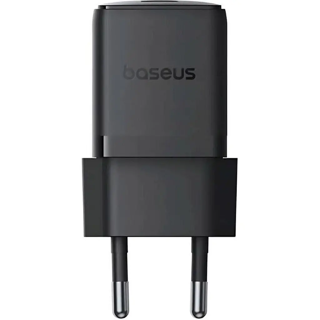 Мережевий зарядний пристрій Baseus Palm 1-USB-C 20W Cluster Black (P10111602113-00) [127629] - фото 5