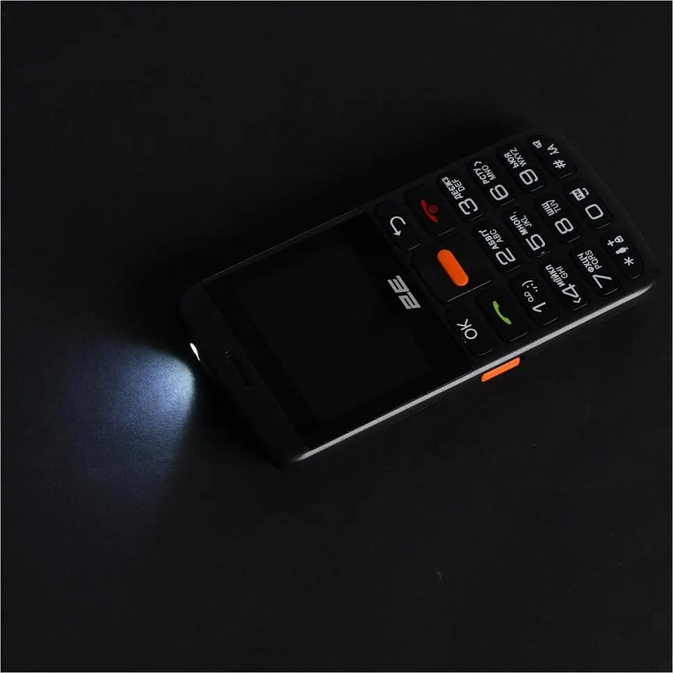 Мобільний телефон бабушкофон 2E T180 MAX Black 688130251051 - фото 7