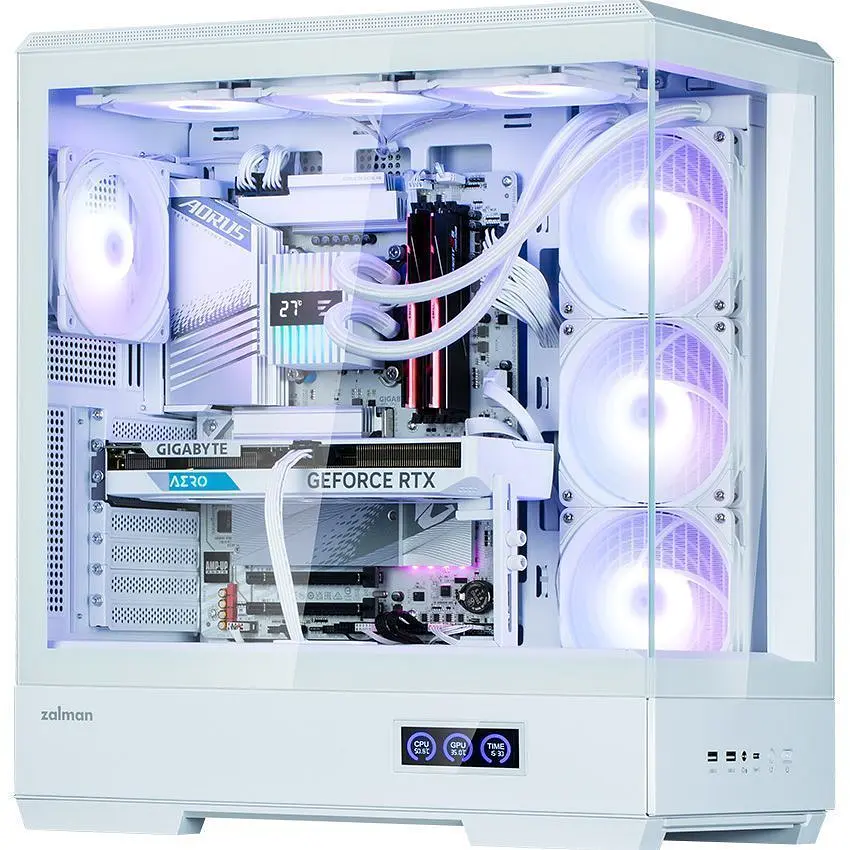 Корпус Zalman P50 DS White [146871] - фото 9