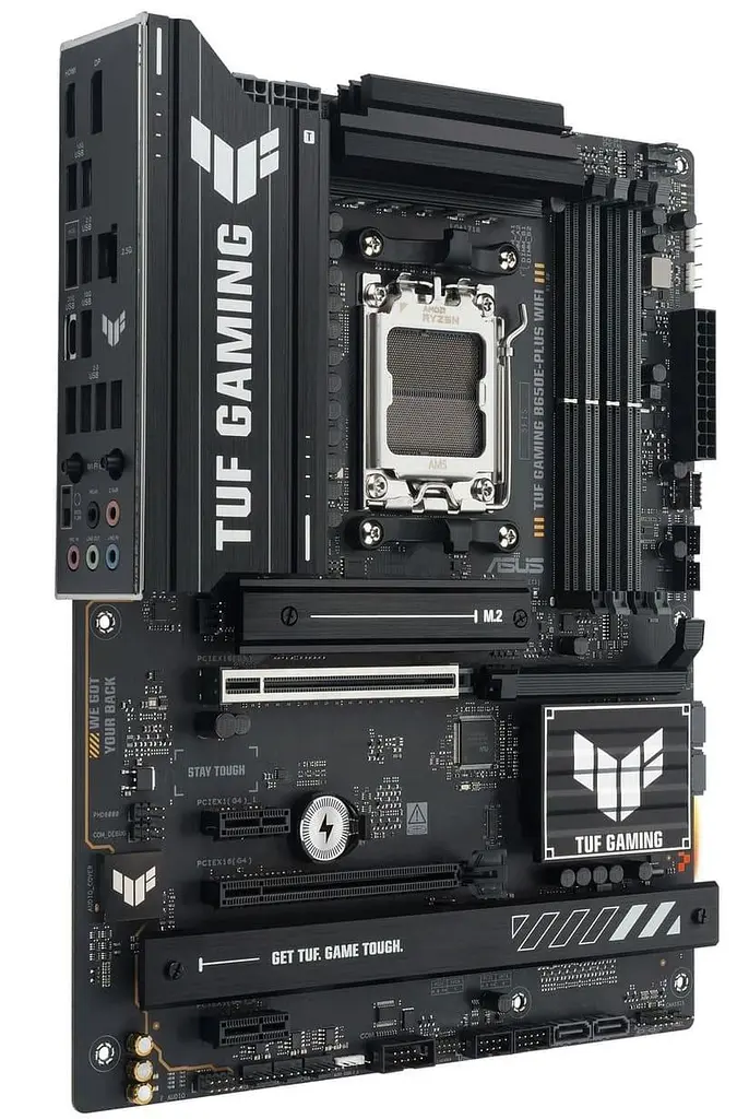Материнська плата ASUS TUF GAMING B650E-PLUS WIFI (TUF GAMING B650E-PLUS WIFI) (Socket AM5, AMD B650, ATX) - фото 2