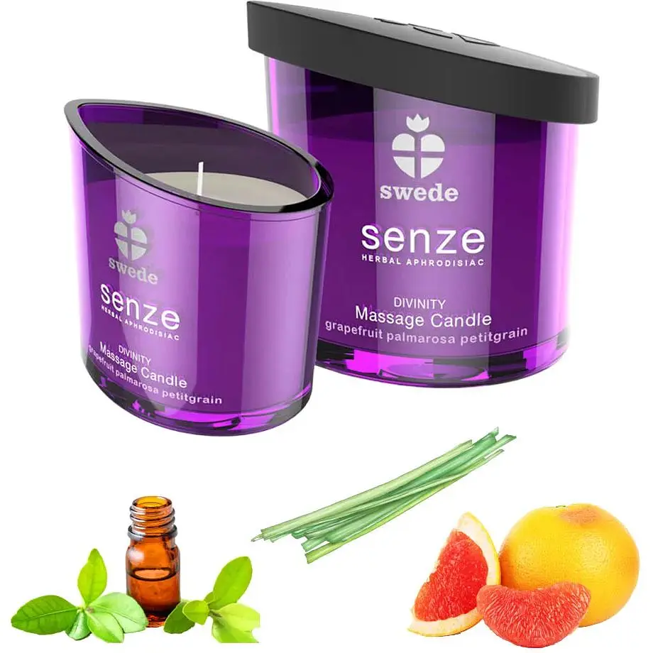Свічка для масажу Swede Senze Divinity Massage Candle, 50 мл - фото 2