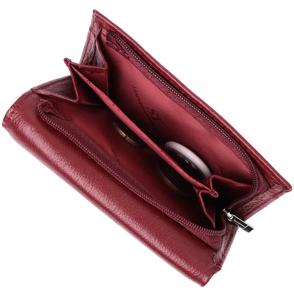 Жіночий шкіряний гаманець ST Leather 12.2х8х2 см acs0029463 - фото 5