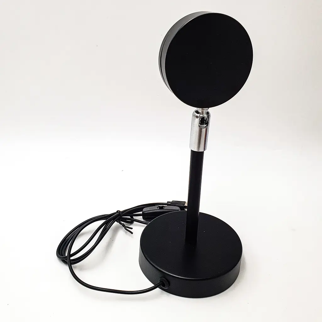 Проекційний світильник лампа для заходу сонця світанку USB LED Lamp UKC Sunset Lamp - фото 8