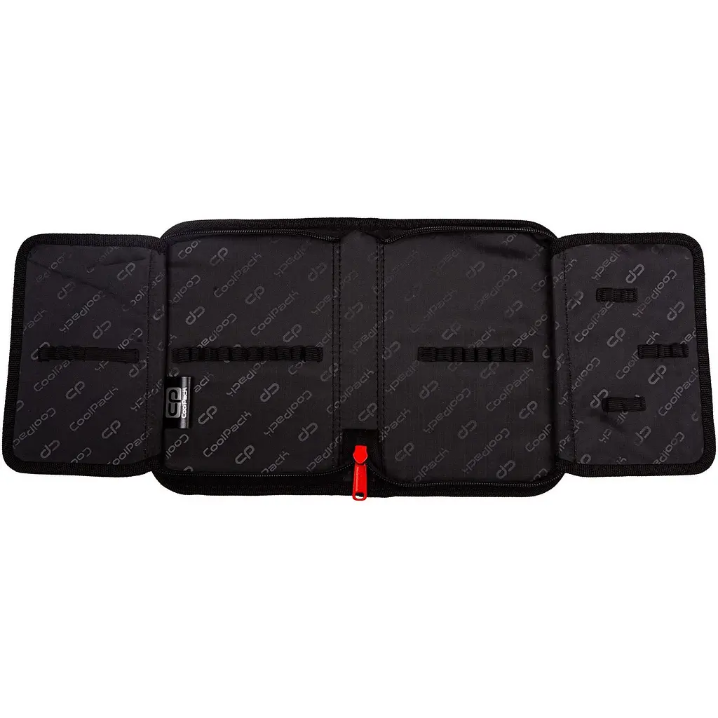 Пенал на молнии СoolPack Clipper Catch Me, с органайзером для ручек, 20х14х3 см (F076666) - фото 3