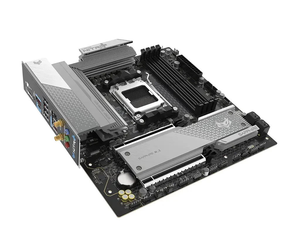 Материнская плата Sapphire NITRO+ B850M WIFI (52123-01) - фото 5