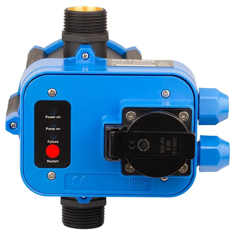 Контролер тиску електронний 1.1кВт Ø1" + розетка WETRON DSK-8.2 (779756) - фото 8